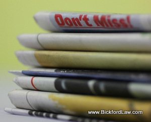 Stacked Newspapers