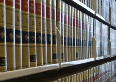 Law Books in Law Library