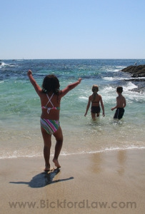 Family on the Beach