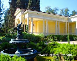 House with Fountain